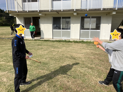 スクーリング中の昼休み