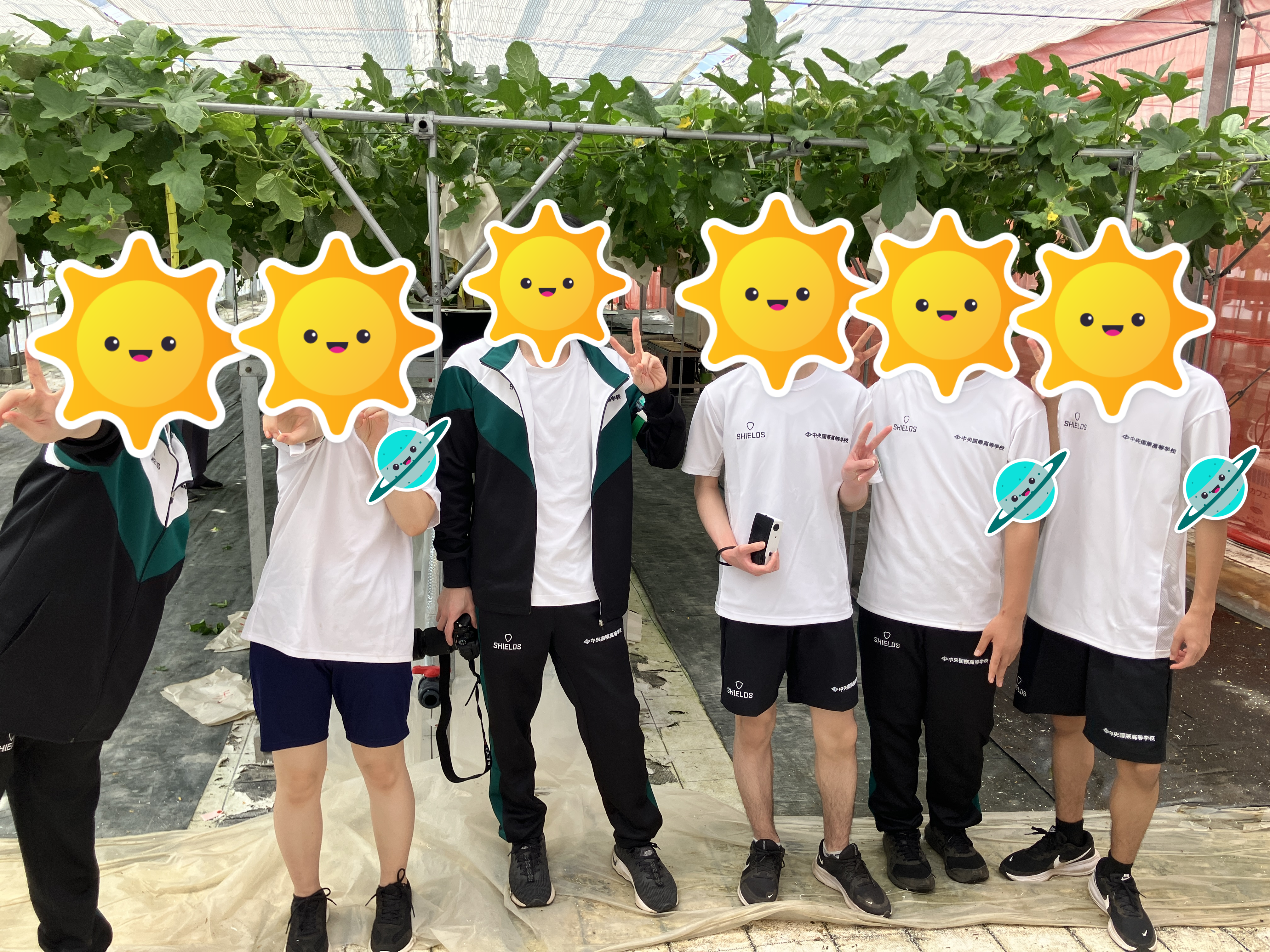 🍈集中スクーリングの合間に🍈